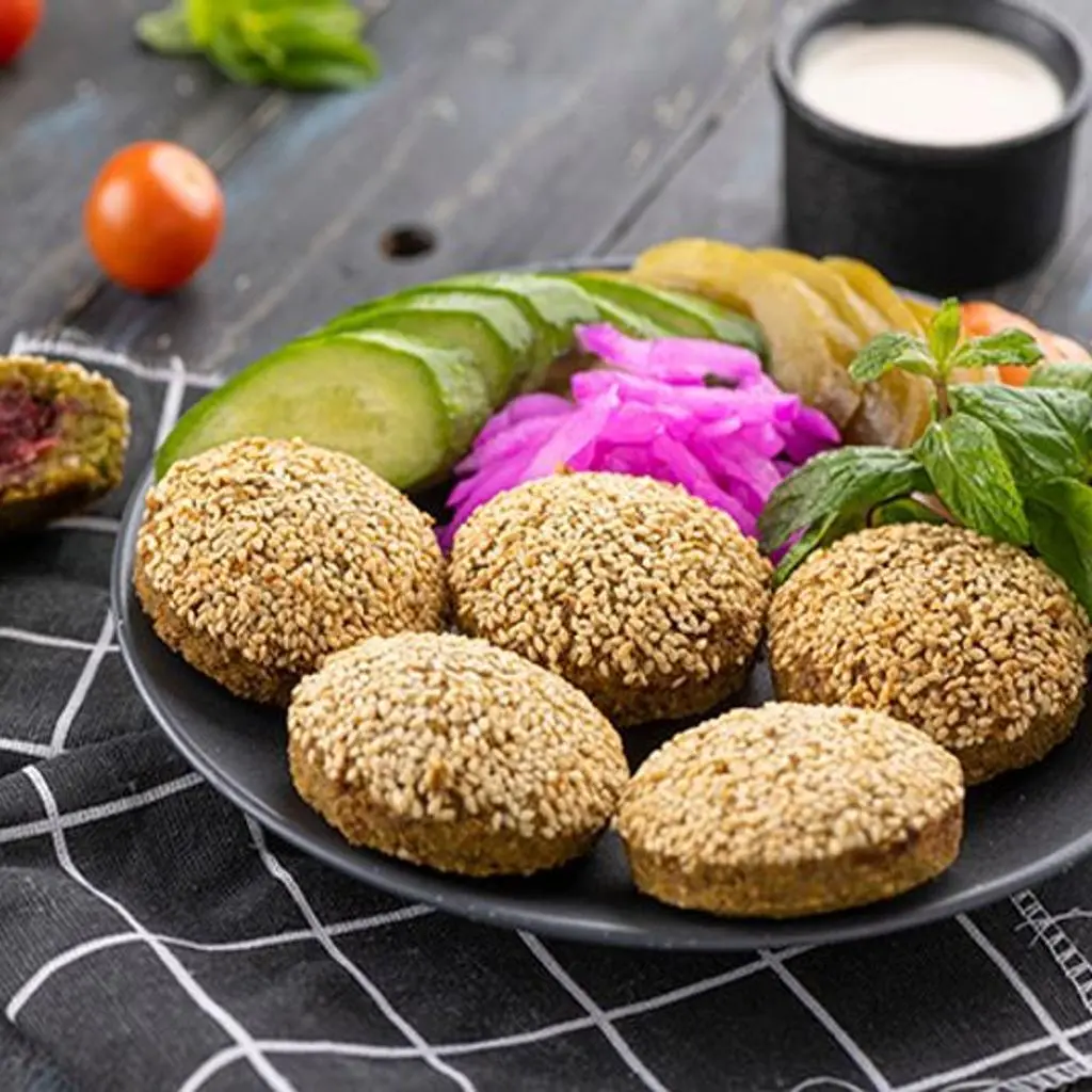 Super Stuffed Falafel Plate